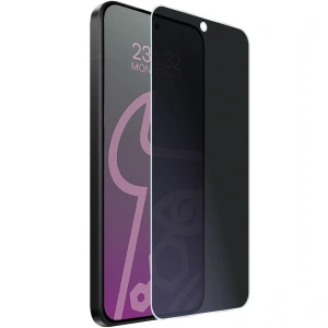 Prywatyzujące szkło hybrydowe Bizon Glass Mule Shadow do Xiaomi POCO F7 matowe