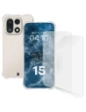 Elastyczne etui + 2x folia na ekran Bizon Case Clear Pack do OnePlus 15