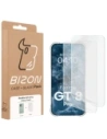 Elastyczne etui + 2x folia na ekran Bizon Case Clear Pack do Realme GT 8 Pro
