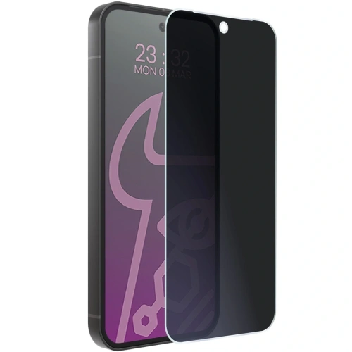 Prywatyzujące szkło hybrydowe Bizon Glass Mule Shadow do Google Pixel 10 Pro XL matowe