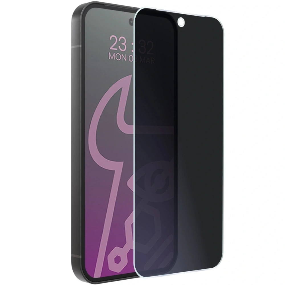 Prywatyzujące szkło hybrydowe Bizon Glass Mule Shadow do Google Pixel 10 Pro XL matowe