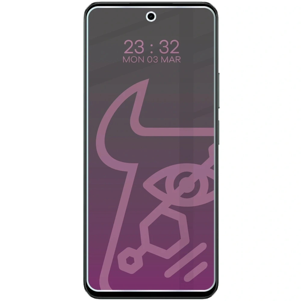 Prywatyzujące szkło hybrydowe Bizon Glass Mule Shadow do Realme C71 4G matowe