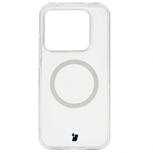 Etui z pierścieniem magnetycznym Bizon Case CrystalO do Realme GT 8 Pro przezroczyste