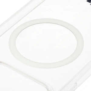 Etui z pierścieniem magnetycznym Bizon Case CrystalO do Realme GT 8 Pro przezroczyste