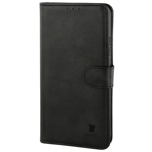 Etui z klapką Bizon Case Pocket do Honor Magic8 Lite czarne