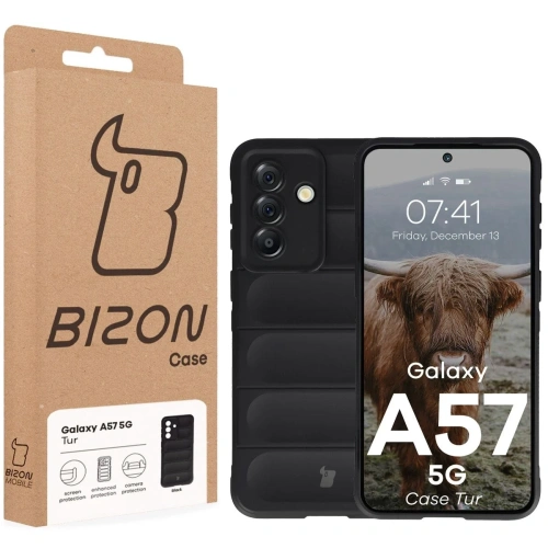 Pancerne etui Bizon Case Tur do Samsung Galaxy A57 5G czarne