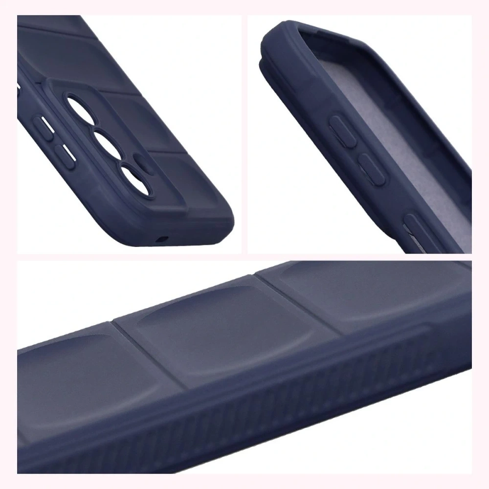 Pancerne etui Bizon Case Tur do Samsung Galaxy A57 5G granatowe