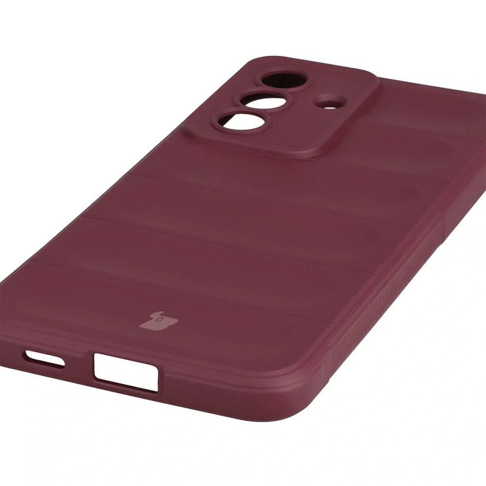Pancerne etui Bizon Case Tur do Samsung Galaxy A57 5G burgundowe