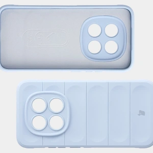 Pancerne etui Bizon Case Tur do Xiaomi Redmi Note 15 Pro 5G jasnoniebieskie