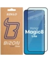 Szkło hartowane Bizon Glass Edge 2 do Honor Magic8 Lite czarna ramka