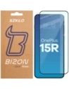Szkło hartowane Bizon Glass Edge 2 do OnePlus 15R czarna ramka