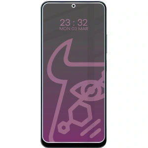 Prywatyzujące szkło hybrydowe Bizon Glass Mule Shadow do Xiaomi POCO M7 5G matowe