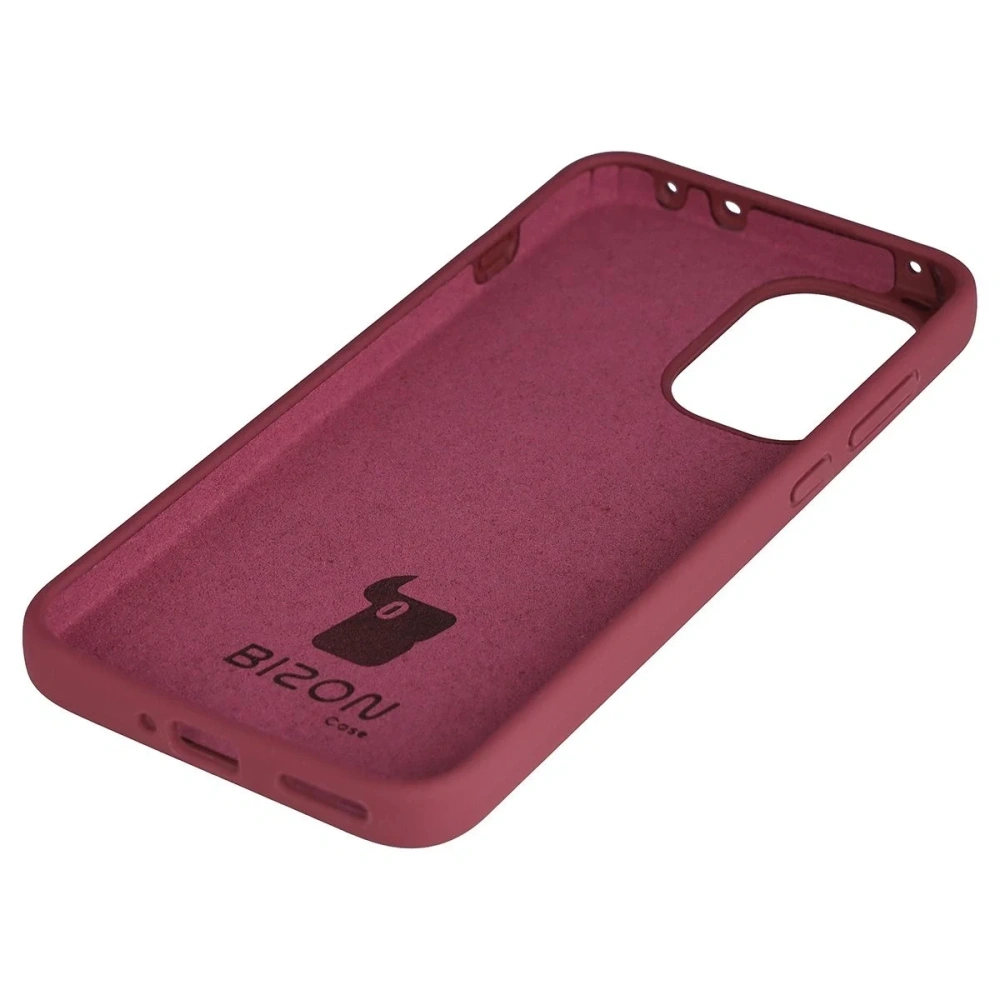 Silikonowe etui Bizon Soft Case do OnePlus 15R ciemnofioletowe