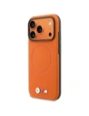 Etui BMW M FW Logo Metal MagSafe do Apple iPhone 17 Pro Max pomarańczowy