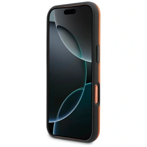 Etui BMW M FW Logo Metal MagSafe do Apple iPhone 17 Pro pomarańczowy