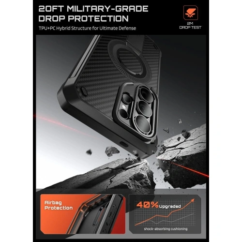 Etui Supcase Unicorn Beetle Pro Mag MagSafe do Samsung Galaxy S26 Ultra Aramid [2 PACK]