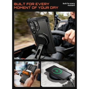 Etui Supcase Unicorn Beetle Grip Mag MagSafe do Samsung Galaxy S26 Ultra Aramid