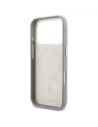 Etui Karl Lagerfeld Karl Head Logo MagSafe do Apple iPhone 17 Pro Max szary