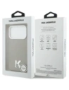 Etui Karl Lagerfeld Karl Head Logo MagSafe do Apple iPhone 17 Pro Max szary
