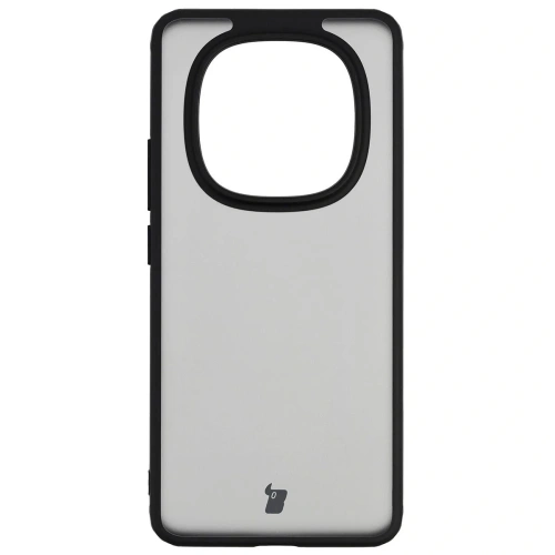 Etui Bizon Case Angelo do Xiaomi Redmi Note 15 / POCO M8 5G przydymione z czarną ramką