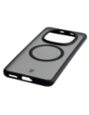 Etui z pierścieniem magnetycznym Bizon Case MatteO do Xiaomi Redmi Note 15 / POCO M8 5G przydymione-czarne
