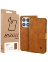 Etui z klapką Bizon Case Pocket do Xiaomi 17 brązowe
