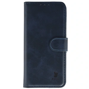 Etui z klapką Bizon Case Pocket do Xiaomi 17 granatowe