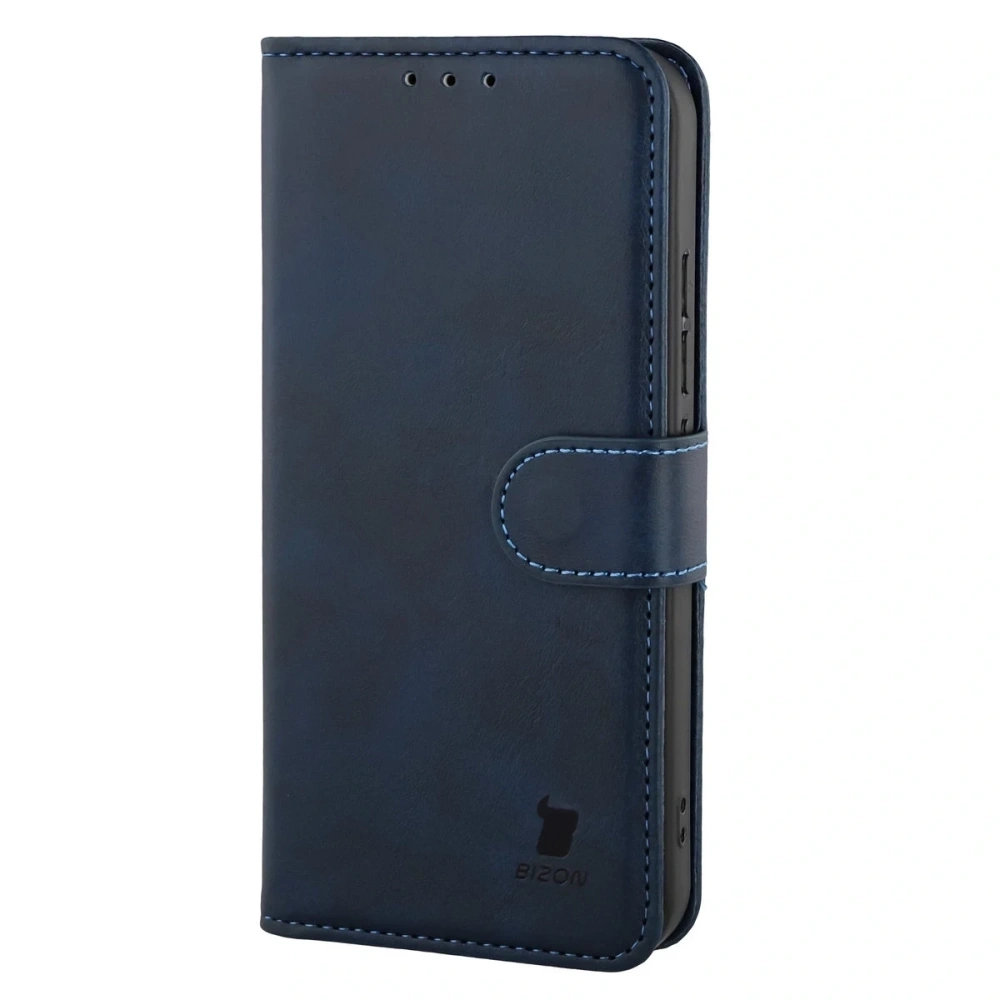Etui z klapką Bizon Case Pocket do Xiaomi 17 granatowe