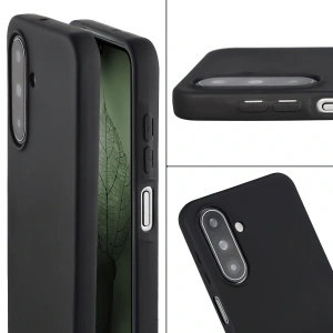 Etui z recyklingu Bizon Case ReLeaf do Samsung Galaxy A17 5G czarne