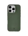 Etui z recyklingu Bizon Case ReLeaf do Apple iPhone 16 Pro ciemnozielone