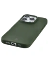 Etui z recyklingu Bizon Case ReLeaf do Apple iPhone 16 Pro ciemnozielone