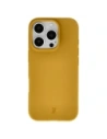 Etui z recyklingu Bizon Case ReLeaf do Apple iPhone 16 Pro ciemnożółte