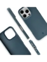 Etui z recyklingu Bizon Case ReLeaf do Apple iPhone 16 Pro ciemnoniebieskie