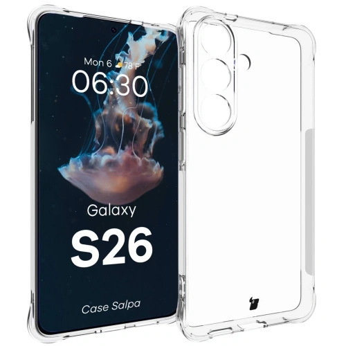 Elastyczne etui Bizon Case Salpa do Samsung Galaxy S26 przezroczyste