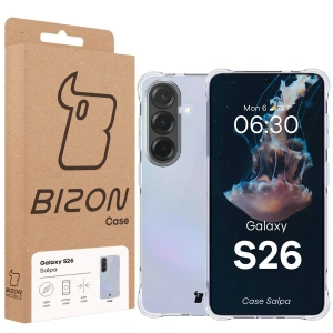 Elastyczne etui Bizon Case Salpa do Samsung Galaxy S26 przezroczyste