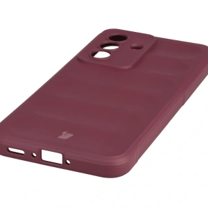 Pancerne etui Bizon Case Tur do Samsung Galaxy A37 5G burgundowe
