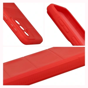 Pancerne etui Bizon Case Tur do Samsung Galaxy A37 5G czerwone