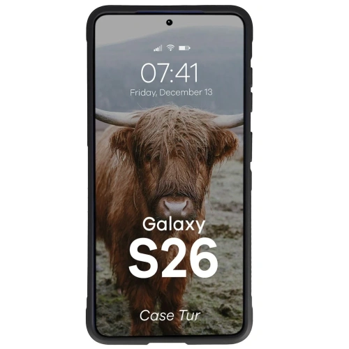 Pancerne etui Bizon Case Tur do Samsung Galaxy S26 czarne