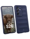 Pancerne etui Bizon Case Tur do Samsung Galaxy S26 granatowe