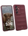 Pancerne etui Bizon Case Tur do Samsung Galaxy S26 burgundowe
