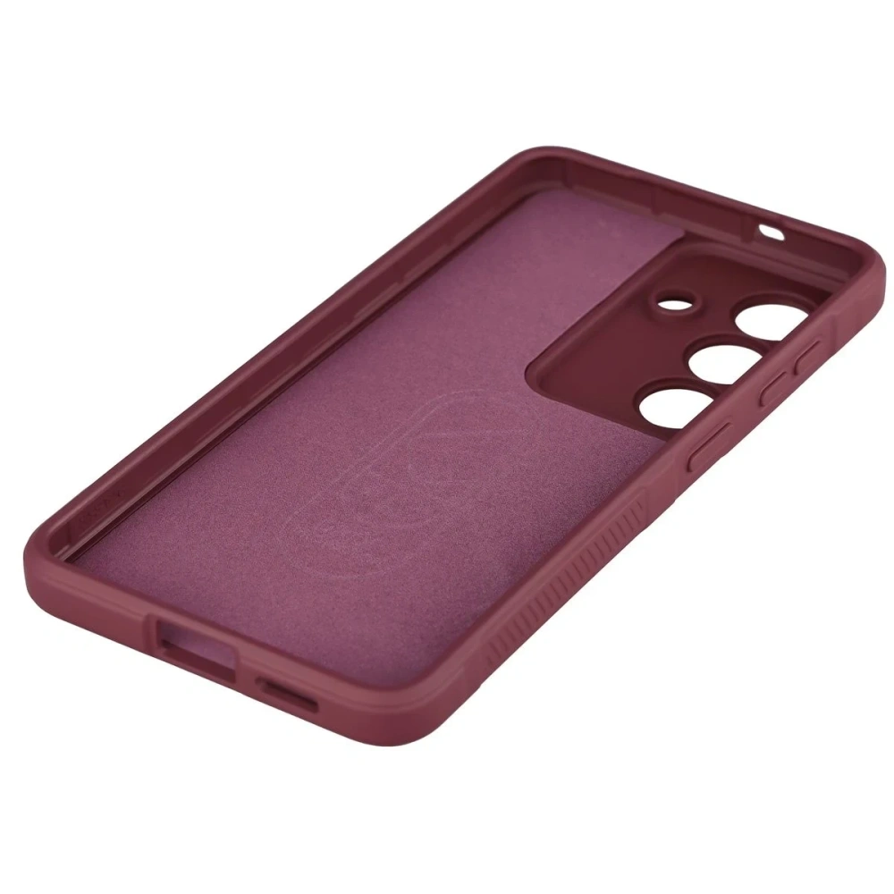 Pancerne etui Bizon Case Tur do Samsung Galaxy S26 burgundowe