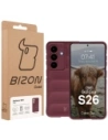 Pancerne etui Bizon Case Tur do Samsung Galaxy S26 burgundowe