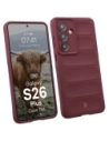 Pancerne etui Bizon Case Tur do Samsung Galaxy S26 Plus burgundowe