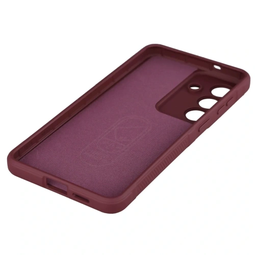 Pancerne etui Bizon Case Tur do Samsung Galaxy S26 Plus burgundowe