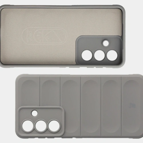 Pancerne etui Bizon Case Tur do Samsung Galaxy S26 Plus jasnoszare