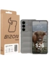 Pancerne etui Bizon Case Tur do Samsung Galaxy S26 Plus jasnoszare