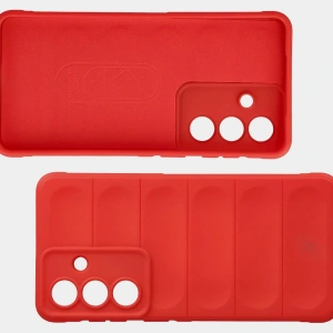 Pancerne etui Bizon Case Tur do Samsung Galaxy S26 Plus czerwone