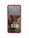 Pancerne etui Bizon Case Tur do Samsung Galaxy S26 czerwone