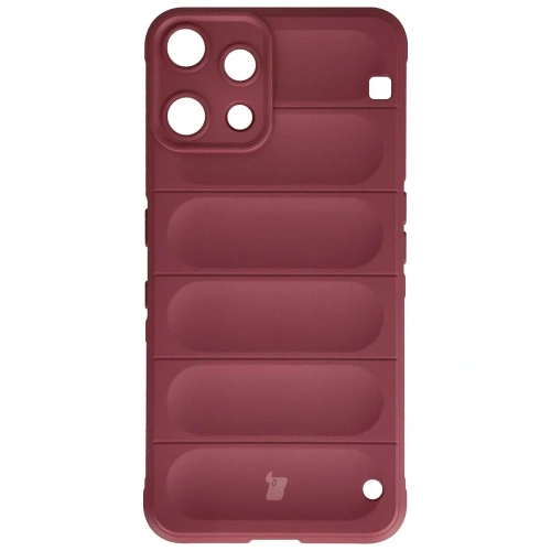 Pancerne etui Bizon Case Tur do Nothing Phone (3a) Lite burgundowe