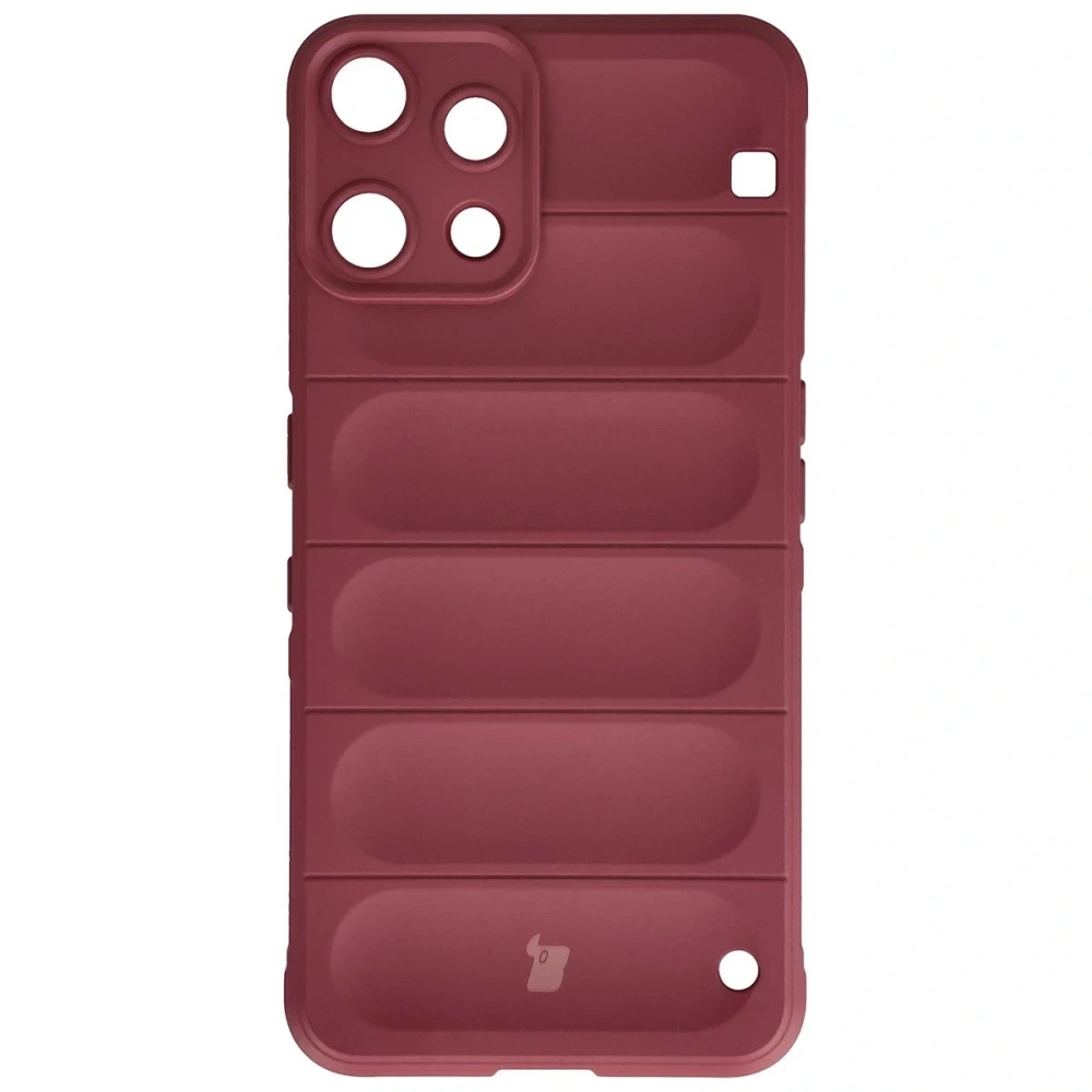 Pancerne etui Bizon Case Tur do Nothing Phone (3a) Lite burgundowe